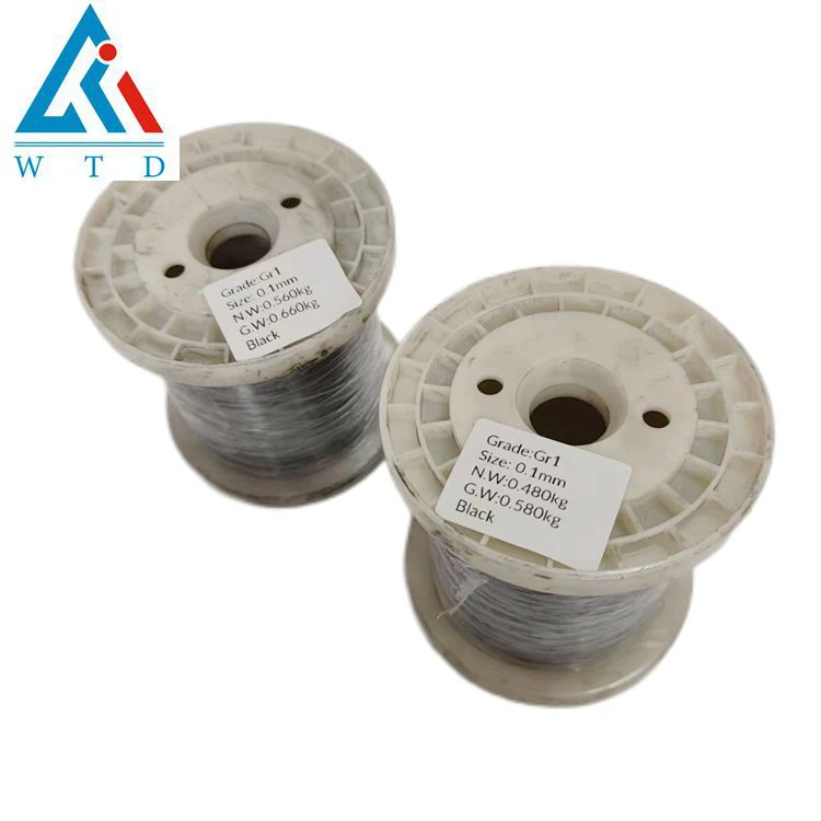 01mm titaniu wire black 01mm titaniu wire black